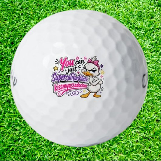 Grappige Eend Sarcasme Golfballen