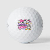 Grappige Eend Sarcasme Golfballen (Voorkant)