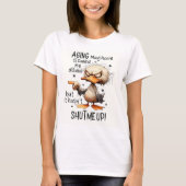 Grappige Eend Sarcasme T-shirt (Voorkant)