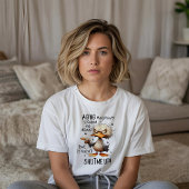 Grappige Eend Sarcasme T-shirt