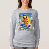 grappige eend t-shirt (Voorkant)