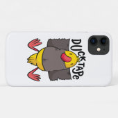 Grappige Eend Tape Case-Mate iPhone Case (Achterkant (horizontaal))
