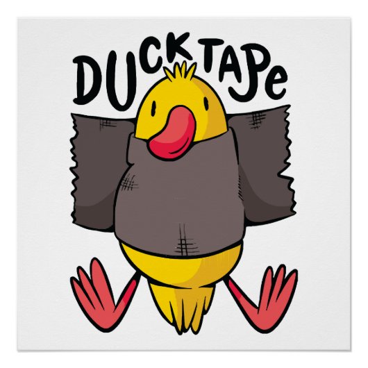 Grappige Eend Tape Perfect Poster (Voorkant)