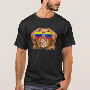 Grappige Eend Tolling Retrievers Hond Venezuela Zo T-shirt