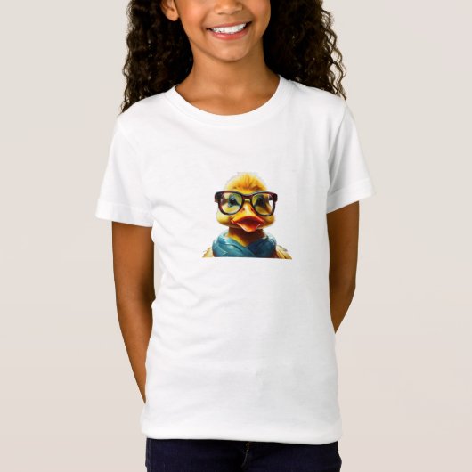 grappige eend voor kinderen T-Shirt (Voorkant)