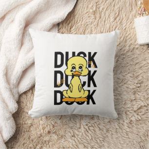 Grappige Eend Worp Kussen