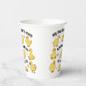 Grappige eenden sarcastisch papieren bekers (Links)