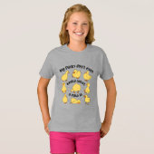 Grappige eenden sarcastisch t-shirt (Voorkant volledig)