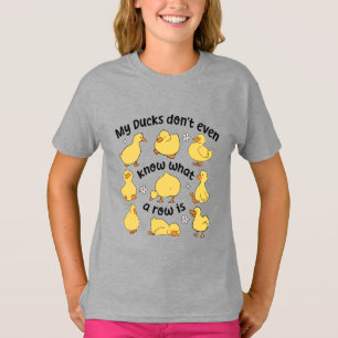 Grappige eenden sarcastisch t-shirt