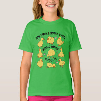 Grappige eenden sarcastisch t-shirt