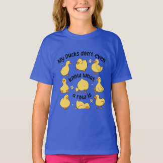 Grappige eenden sarcastisch t-shirt