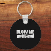 Grappige eendenjacht Blaas me eend Call Waterwild Sleutelhanger (Voorkant)