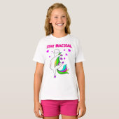 GRAPPIGE EENHOORN Blijf Magisch T-shirt (Voorkant volledig)