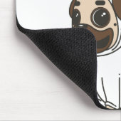 Grappige Eenhoorn - Doggycorn Muismat (Hoek)