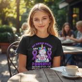Grappige Eenhoorn Epilepsie Hersengolven T-shirt