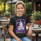 Grappige Eenhoorn Epilepsie Hersengolven T-shirt