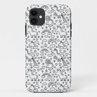 Grappige Eenhoorn iPhone Hoesje