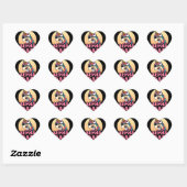 Grappige Eenhoorn Vader Laufey Mannen Vaderdag Ker Hart Sticker (Vel)