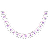 Grappige eenhoorn verjaardag vlaggetjes (Alle)