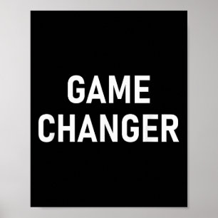 Grappige eenregelige ontwerpen, grap cadeaus game poster