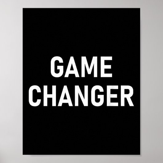 Grappige eenregelige ontwerpen, grap cadeaus game  poster (Voorkant)