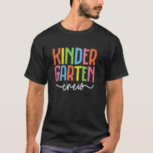Grappige eerste schooldag kleuterschool personeel t-shirt