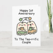 Grappige eerste trouwkaart kaart (Voorkant)