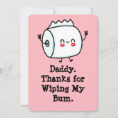 Grappige eerste Vaderdag Kaart uit Baby (Voorkant)