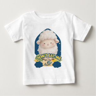 Grappige "Eet me niet" Eid Al-Adha peuter T-shirt