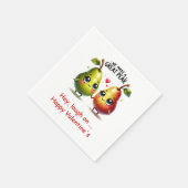 Grappige Eetwaren Persoonlijke Beste Valentijn Ser Servet (Hoek)