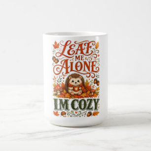 Grappige egel herfst huisje boerenlandstijl esthe Koffiemok