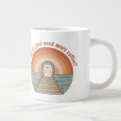 Grappige Egel Koffie Ochtend Slogan Mok (Rechts)