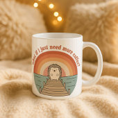 Grappige Egel Koffie Ochtend Slogan Mok