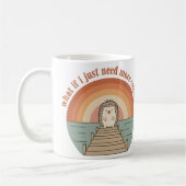 Grappige Egel Koffie Ochtend Slogan Mok (Links)