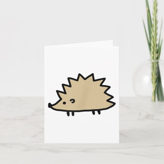 Grappige Egel Voor Egel Liefhebbers Kaart (Voorkant)