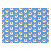 Grappige egelvis ballonvis cartoon tafelkleed (Voorkant (Horizontaal))