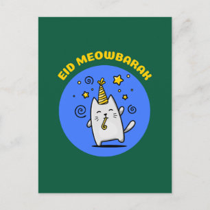 Grappige Eid Kat Briefkaart