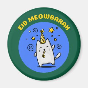 Grappige Eid Kat Magneet