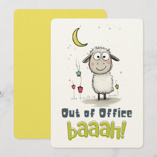 Grappige Eid-schaap: Afwezig BÈÈÈ! Kaart