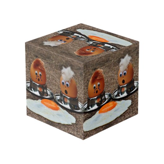 Grappige eieren kubus (Achter hoekig)