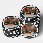 Grappige eieren poker chips (Opstapeling)