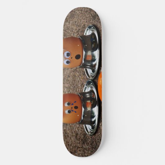 Grappige eieren skateboard (Voorkant)