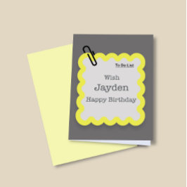 Grappige eigenaardigheid om wensen voor op te somm feestdagen kaart