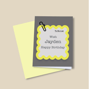 Grappige eigenaardigheid om wensen voor op te somm feestdagen kaart