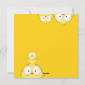 Grappige eigenzinnige "Happy Easter You Crazy Chic Feestdagenkaart (Achterkant)