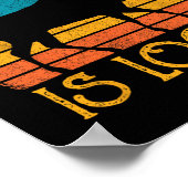 Grappige eland is losse dierenkleding poster (Hoek)