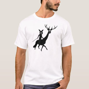 grappige elandspictogram t-shirt