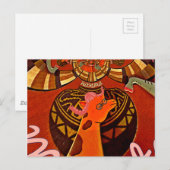 Grappige Elegante Giraffe Accessoire Afrikaanse St Briefkaart (Voorkant / Achterkant)