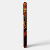 Grappige Elegante Giraffe Accessoire Afrikaanse St Case-Mate iPhone Case (Achterkant / Links)