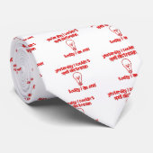 grappige elektricien stropdas (Opgerold)